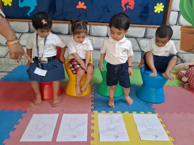 Foot Printing Activity